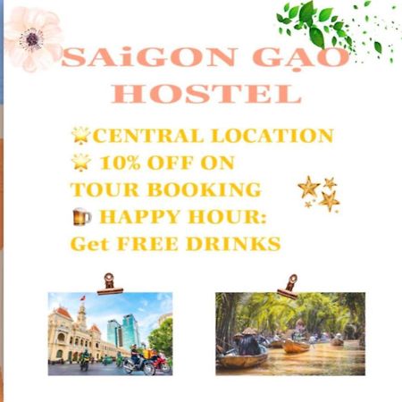 Saigon Gao Hostel Хошимин Екстериор снимка