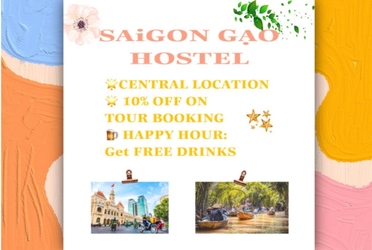Saigon Gao Hostel Хошимин Екстериор снимка
